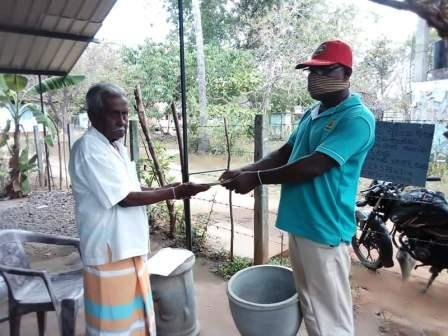Providing relief to the people affected by the Covid 19 epidemic
